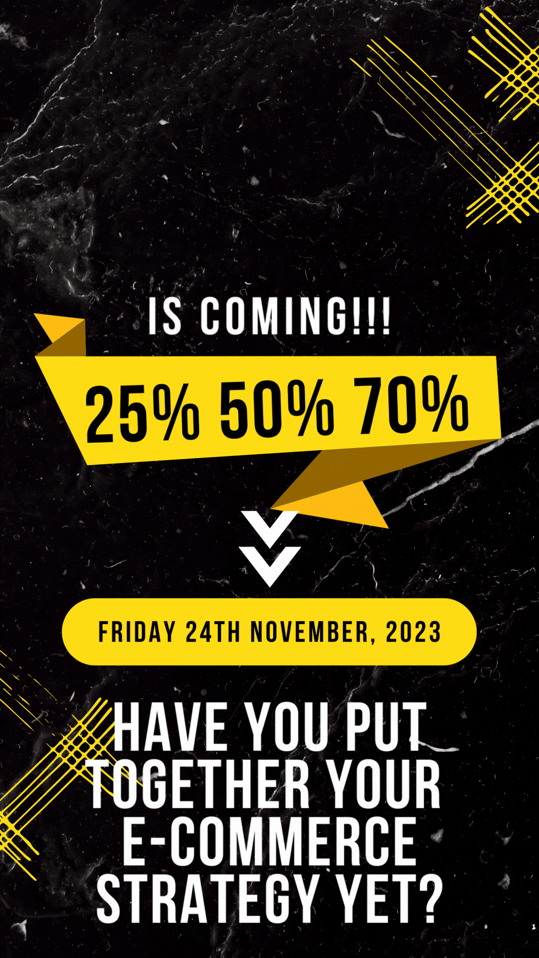 Black Friday is coming - Do you have your E-commerce strategy built yet?
