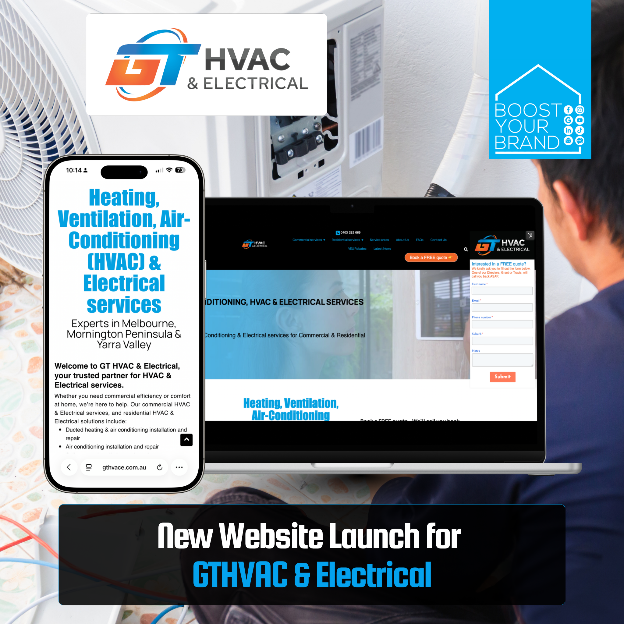 Case Study – Google SEO Organic Search Results Become the Main Lead Generator for a Commercial HVAC & Air Conditioning Business