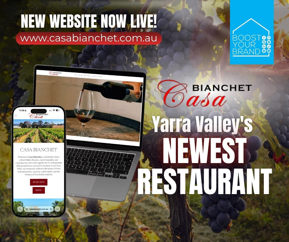 Casa Bianchet Chirnside Park Melbourne Victoria Website Launch by Boost Your Brand