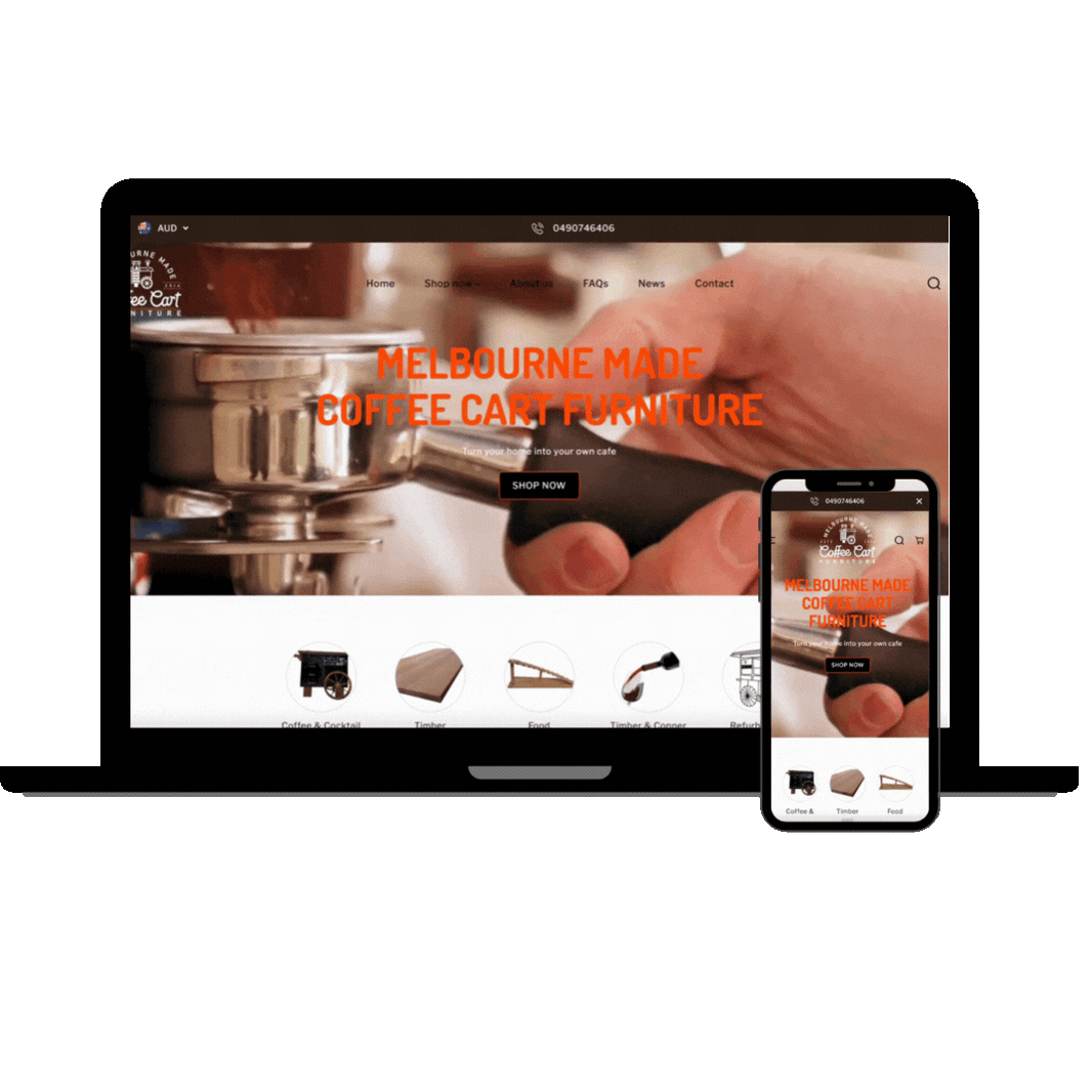 Case study: Turning Melbourne Made Coffee Cart Furniture into a successful E-commerce business