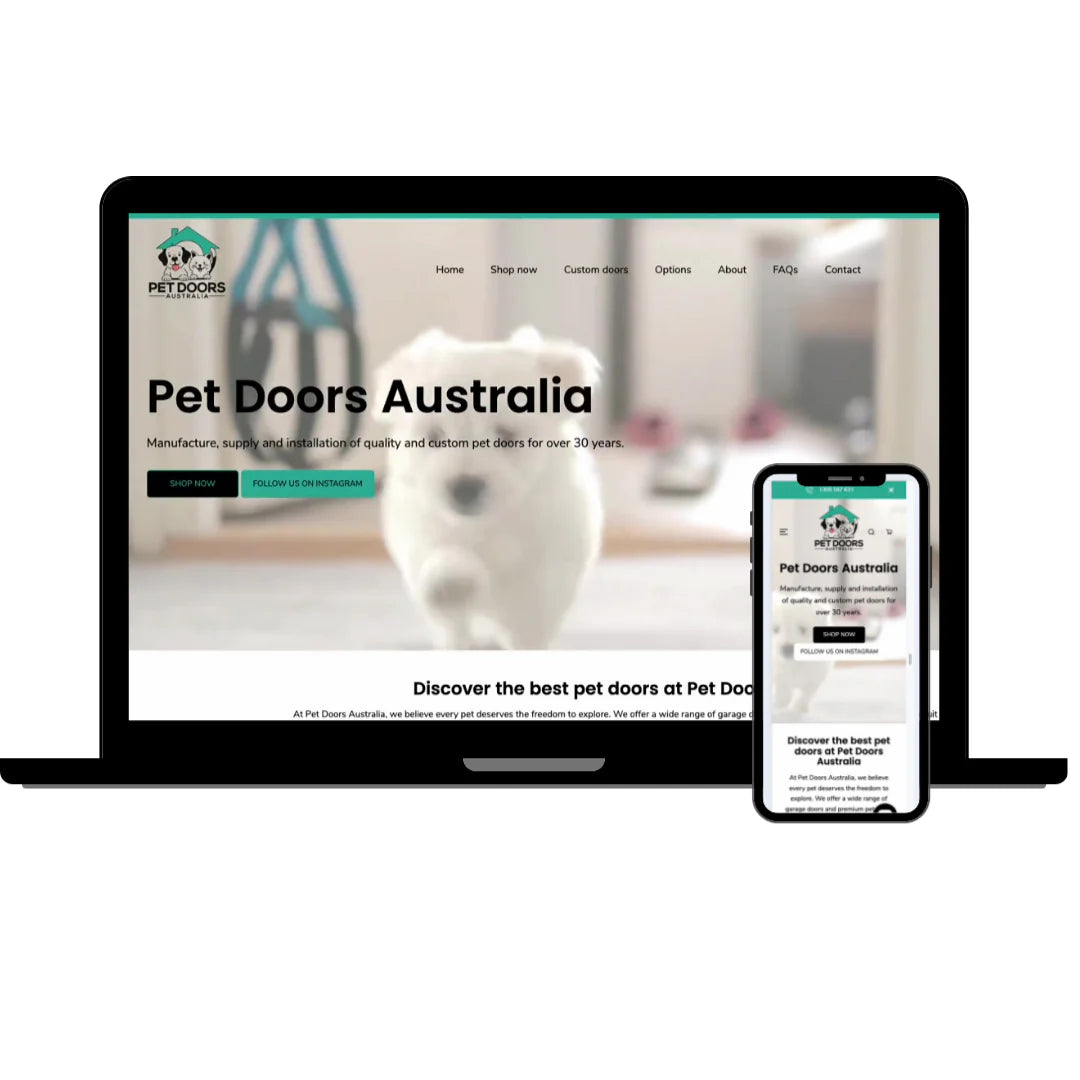 Case study: Revitalising Pet Doors Australia with a fresh brand & E-Commerce