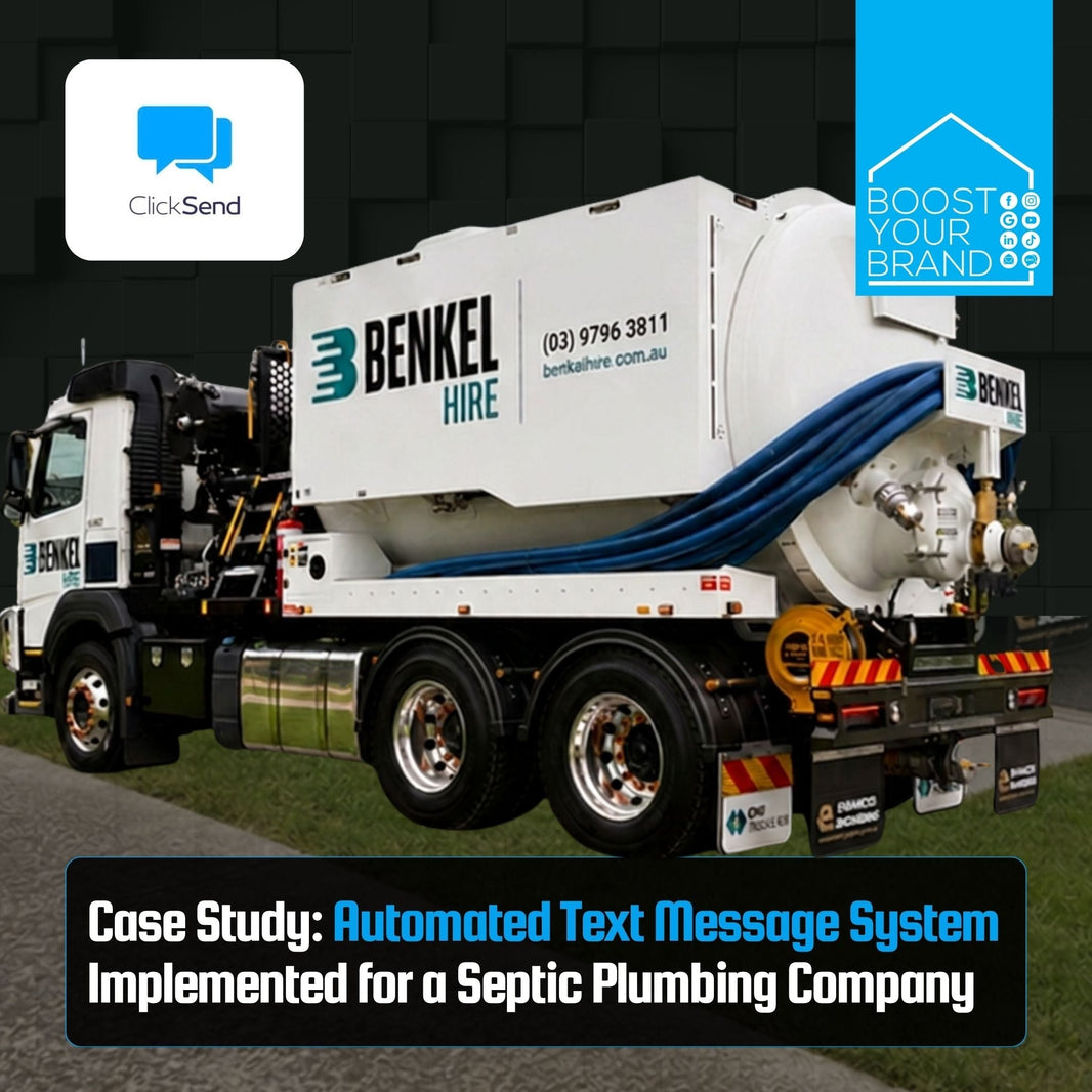 Case Study: Automated Text Message System Implemented for a Septic Plumbing Company