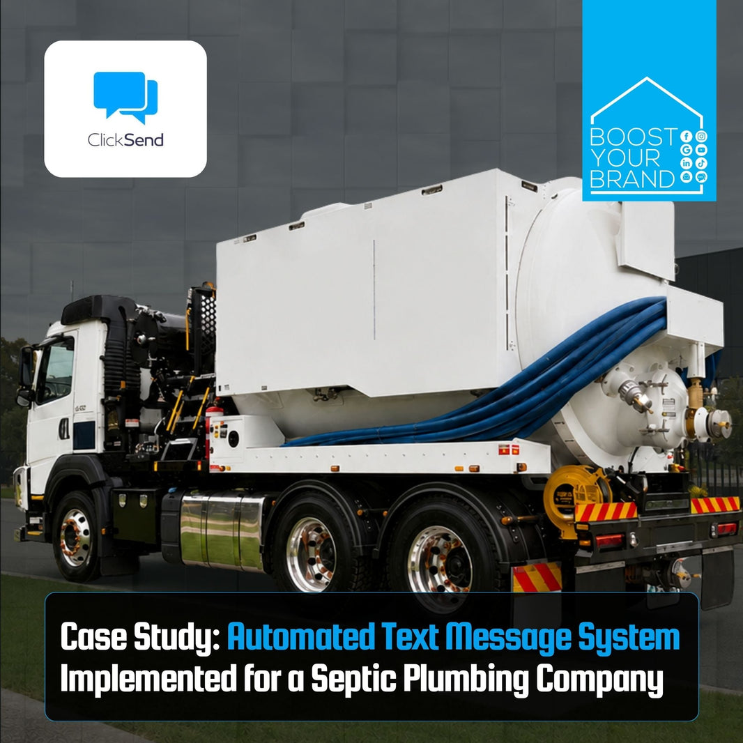 Case Study: Automated Text Message System Implemented for a Septic Plumbing Company