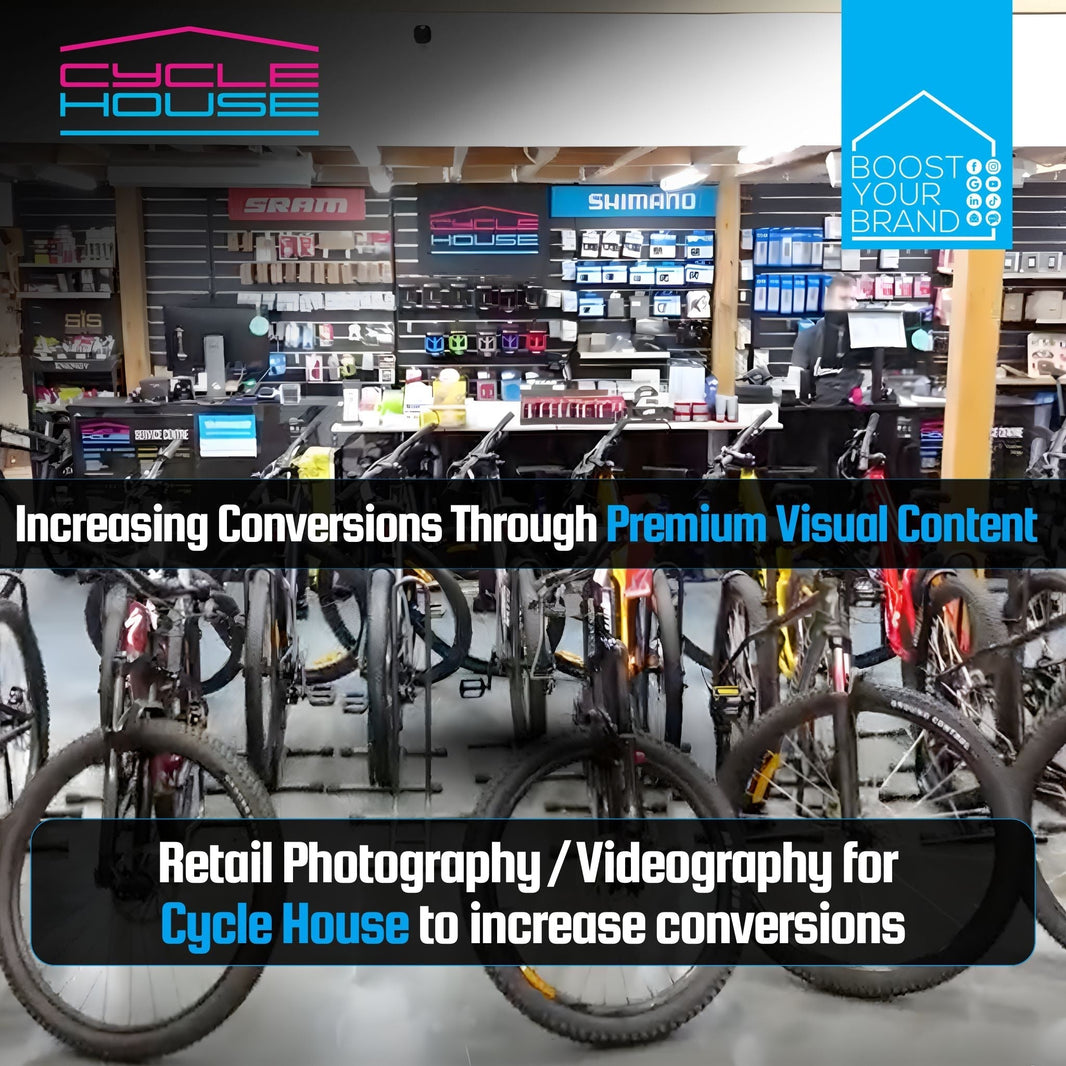 This is an image of the Cycle House Greensborough case study increasing conversions on bike sales through strong social media and photography / videography services