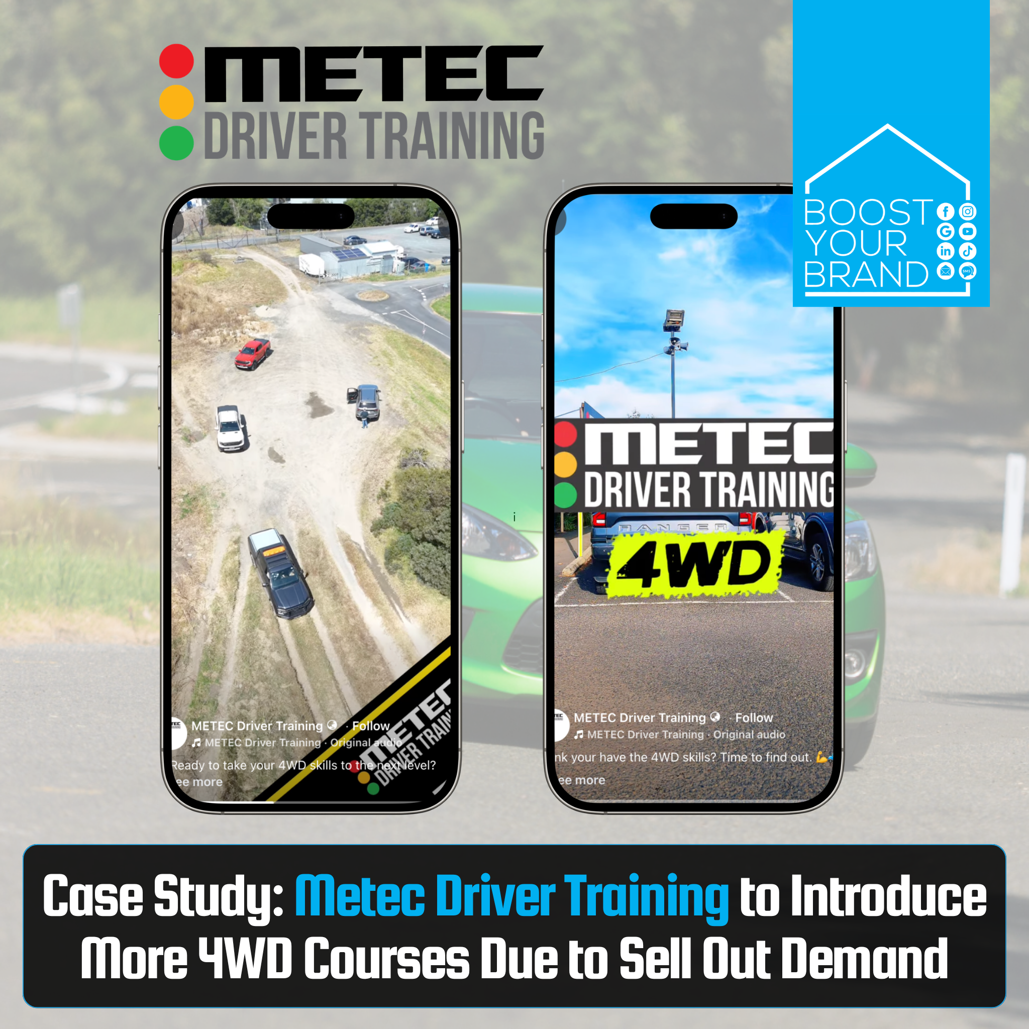 Case Study: Metec Driver Training to Introduce More 4WD Courses Due to Sell Out Demand
