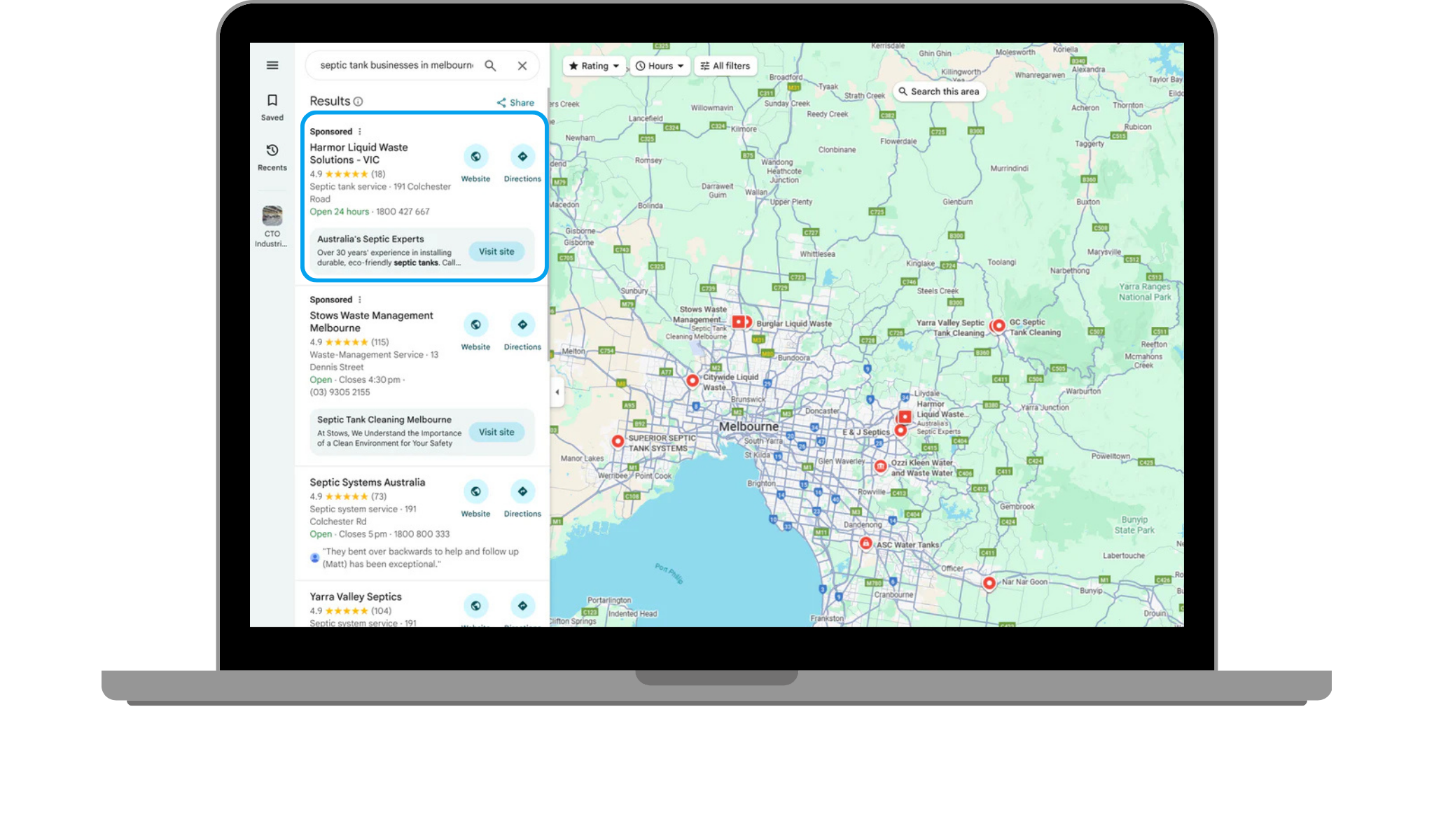 This is an image of Google Maps Ads Specialists in Boost Your Brand Digital Marketing Agency