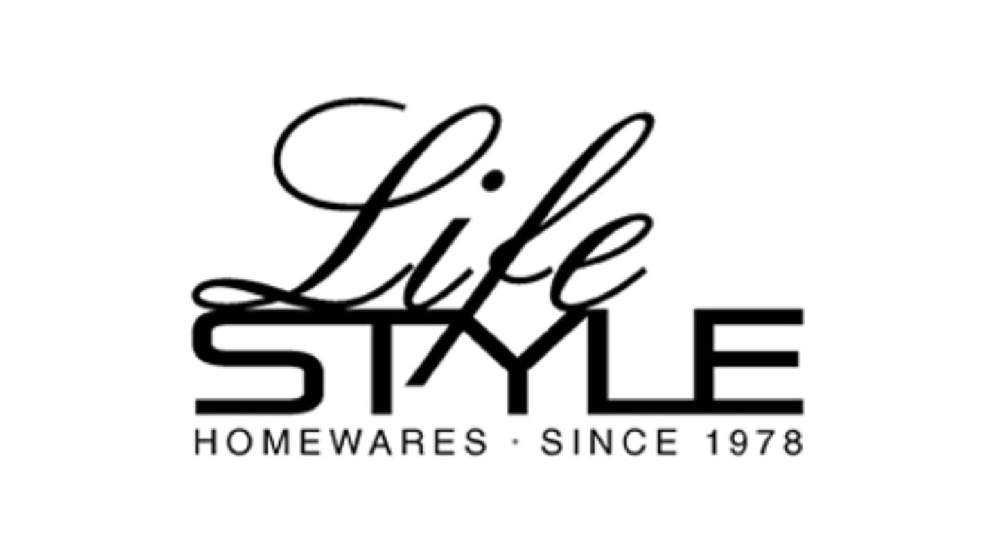 this is an image of Life Style Homewares logo with text Homewares Since 1978