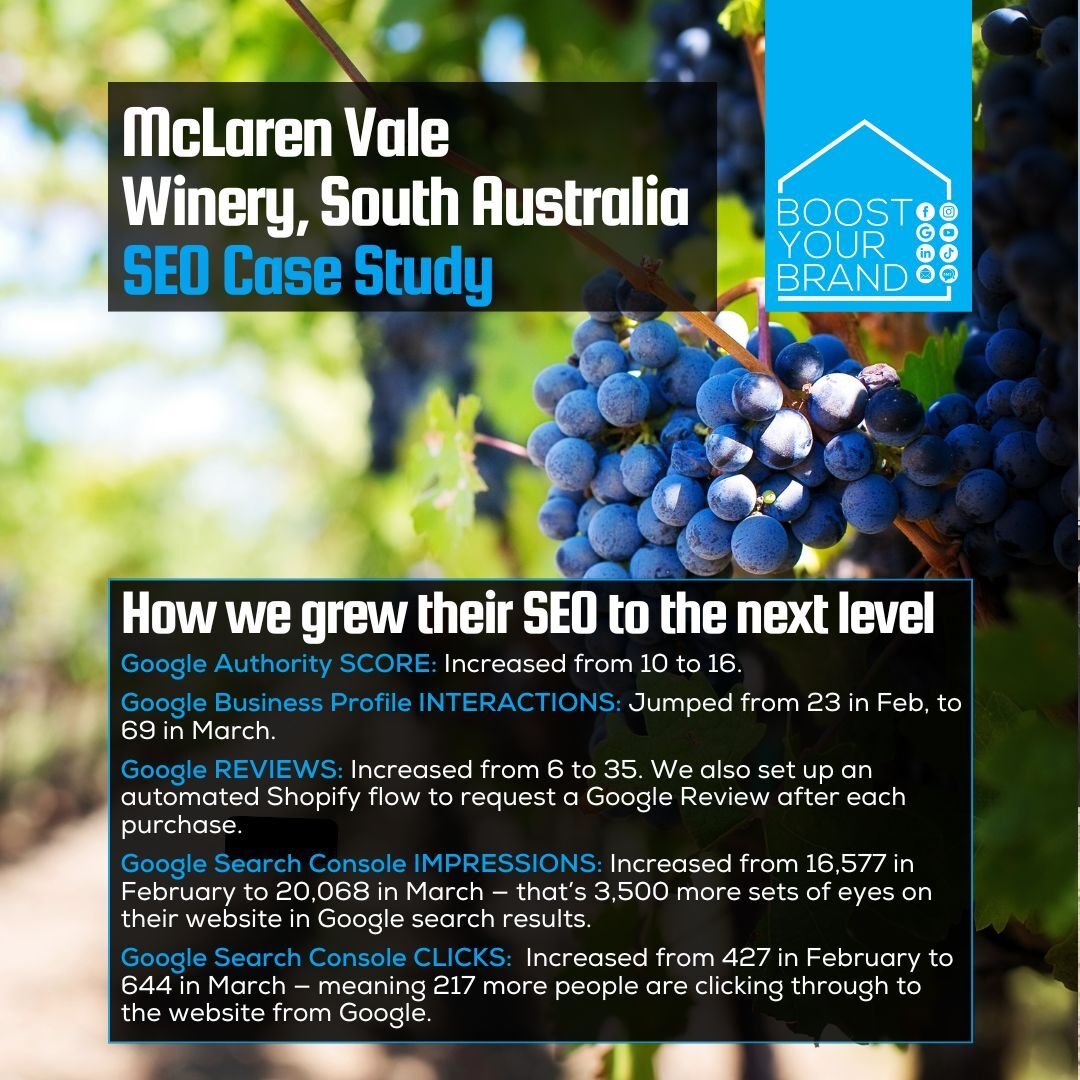 Offtrack Wines Social Media Post - SEO case study